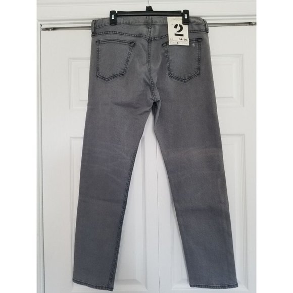 Rag & Bone Men's Greyson Fit 2 Slim Skinny Button-Fly Stretch Denim Jeans 34X30 - Picture 3 of 16